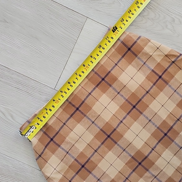 Wilfred Classic A-Line Lenzing Wool Blend Plaid Check Academia Mini Skirt, 0 - Picture 10 of 12